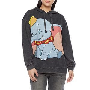 Disney Dumbo Crewneck Sweatshirt Unisex Women Men Pullover Hoodied (Size SM)